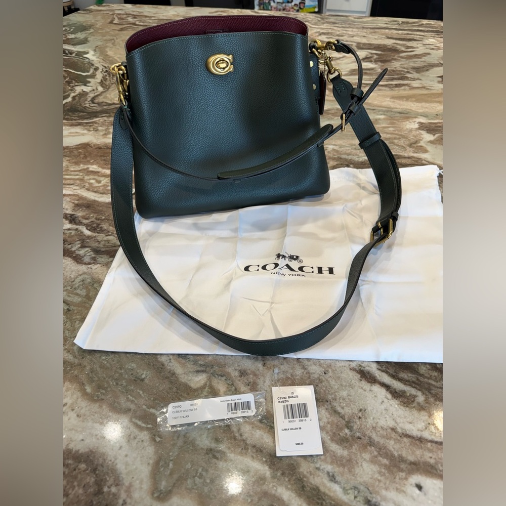 Coach Willow Bucket Bag (Green)